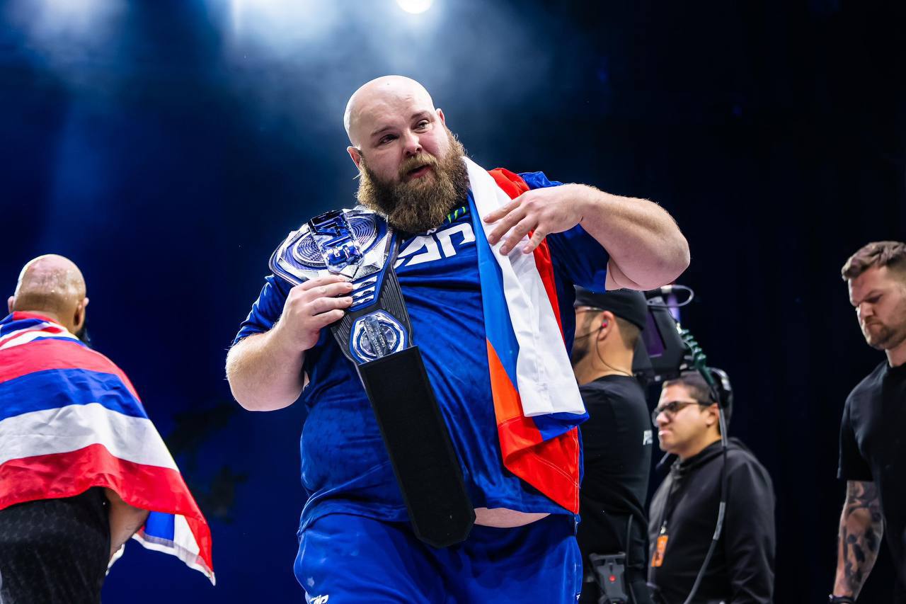 Василий «Пельмень» Камоцкий стал чемпионом лиги пощечин Power Slap
