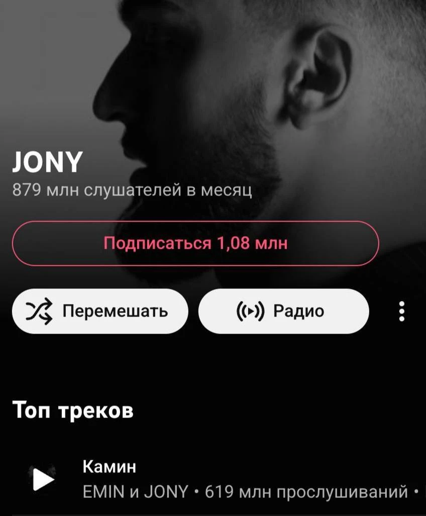 Jony внезапно взорвал мир и обогнал Тейлор Свифт по слушателям благодаря вирусным ИИ-роликам