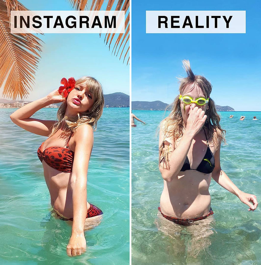 Девушка уничтожила идеальный мир Instagram, показав суровую реальность