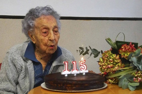 Испанке исполнилось 115 лет!
