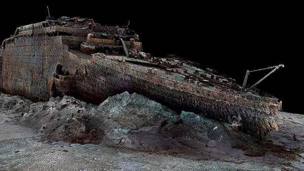 Современные технологии помогли создать полноразмерную 3D модель затонувшего «Титаника»